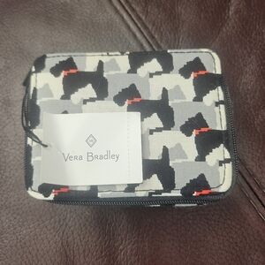 NWT Vera Bradley black & white dog pill case #doglover #accessories